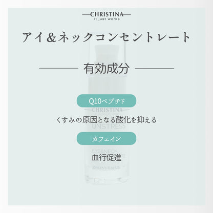 【クリスティーナ】UNSTRESS アイ&ネックコンセントレート